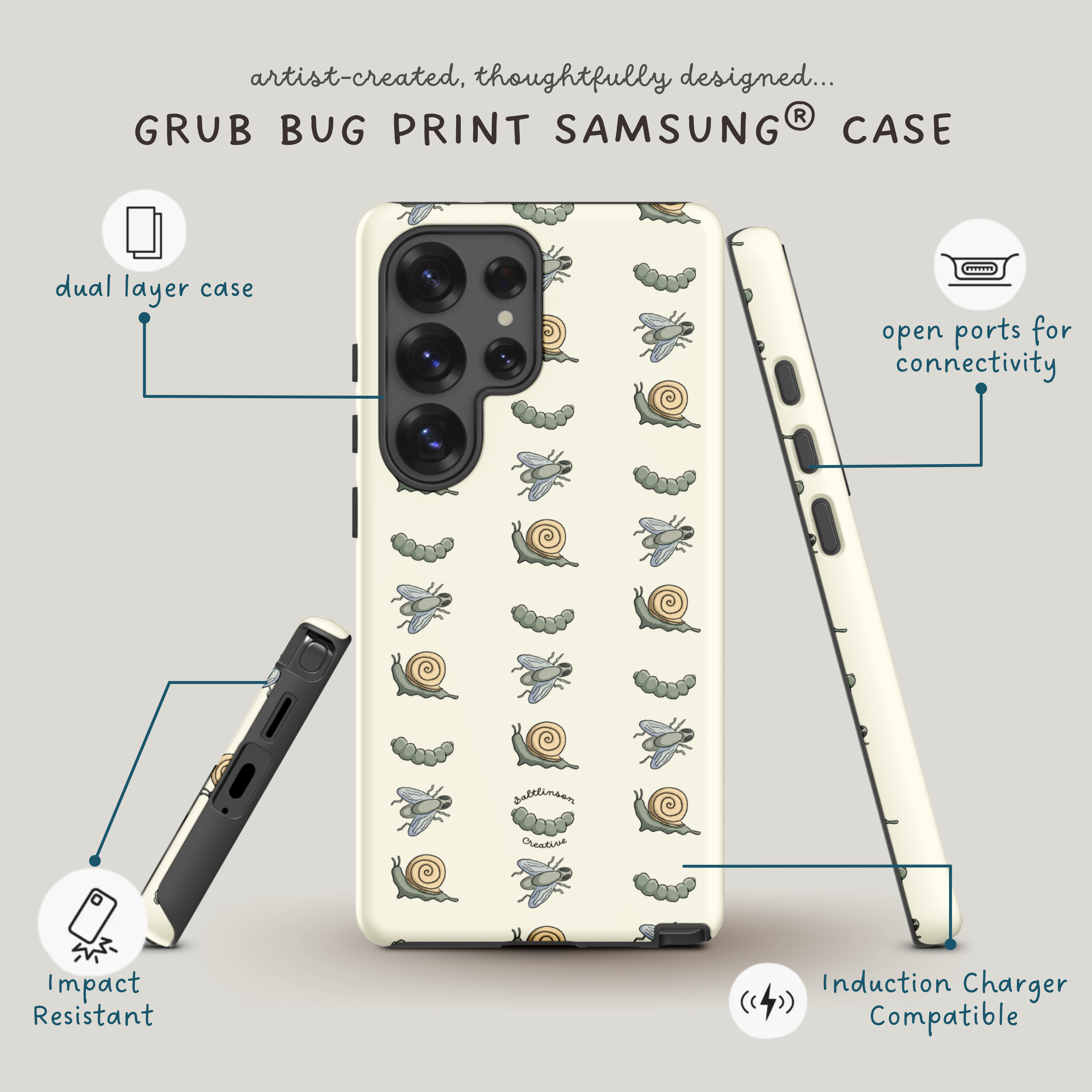 Grub Bug Yellow Samsung® Case