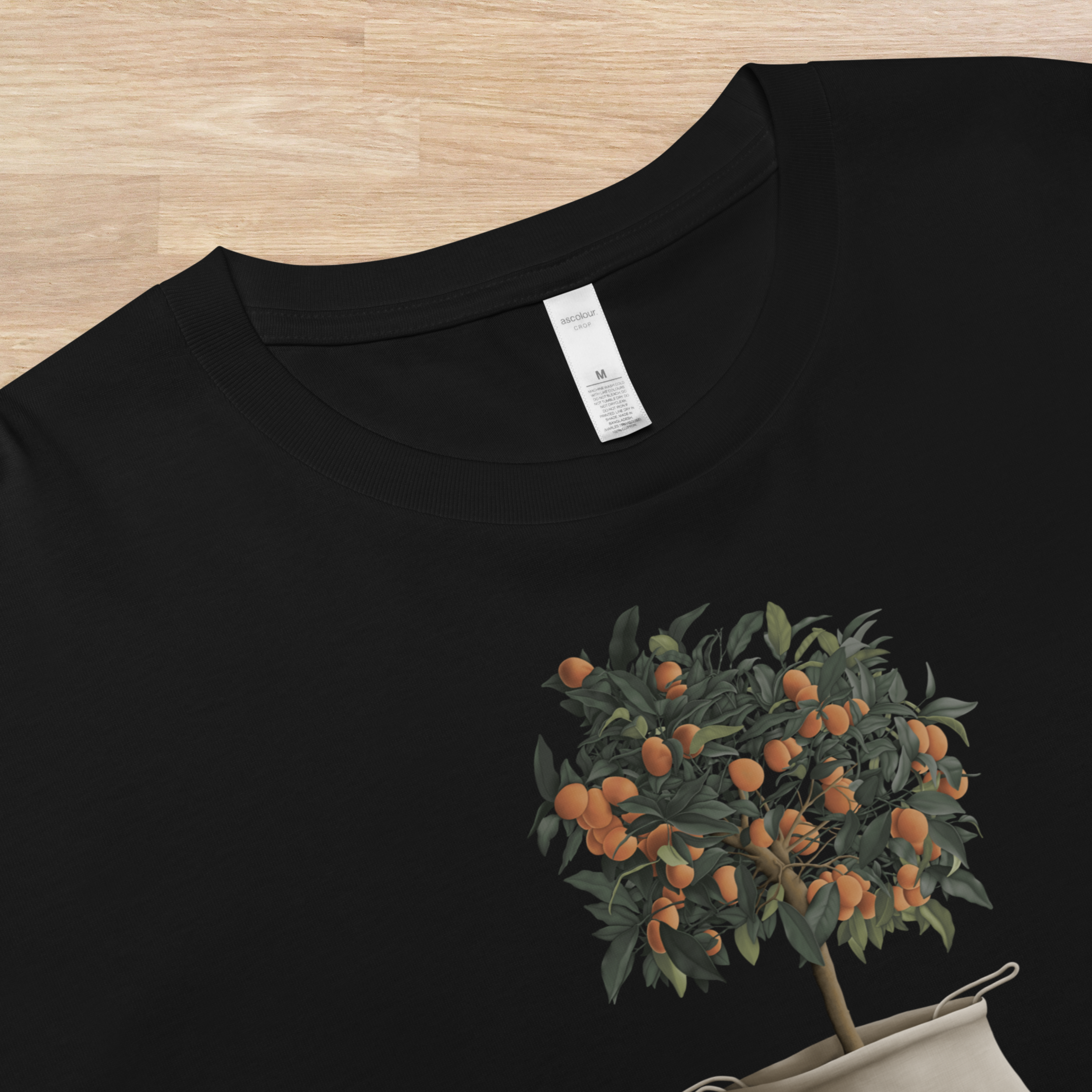 Kumquat May Crop Tee