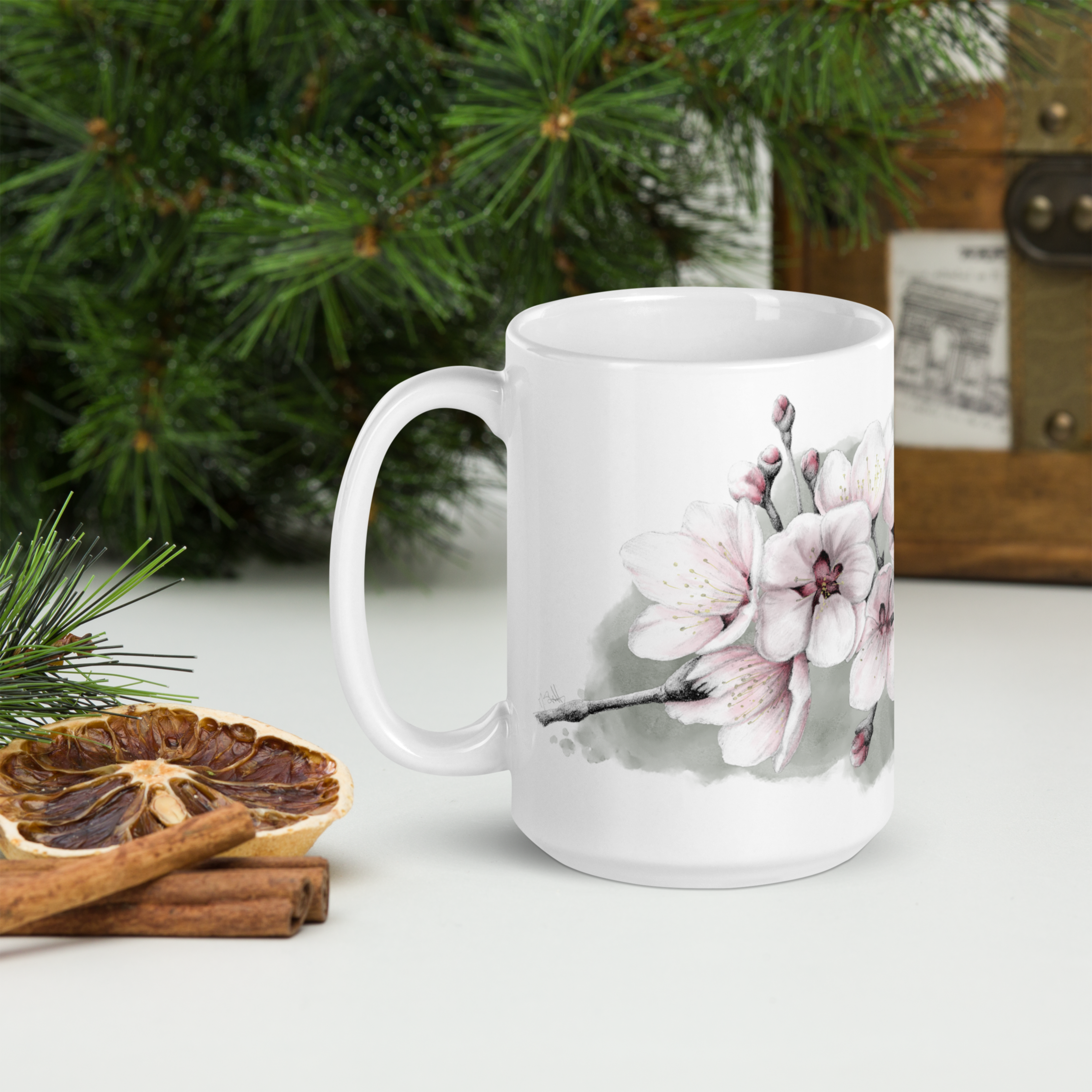 Magnolia In Bloom Mug