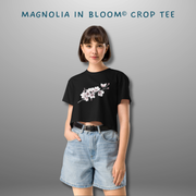 Magnolia In Bloom Crop Top