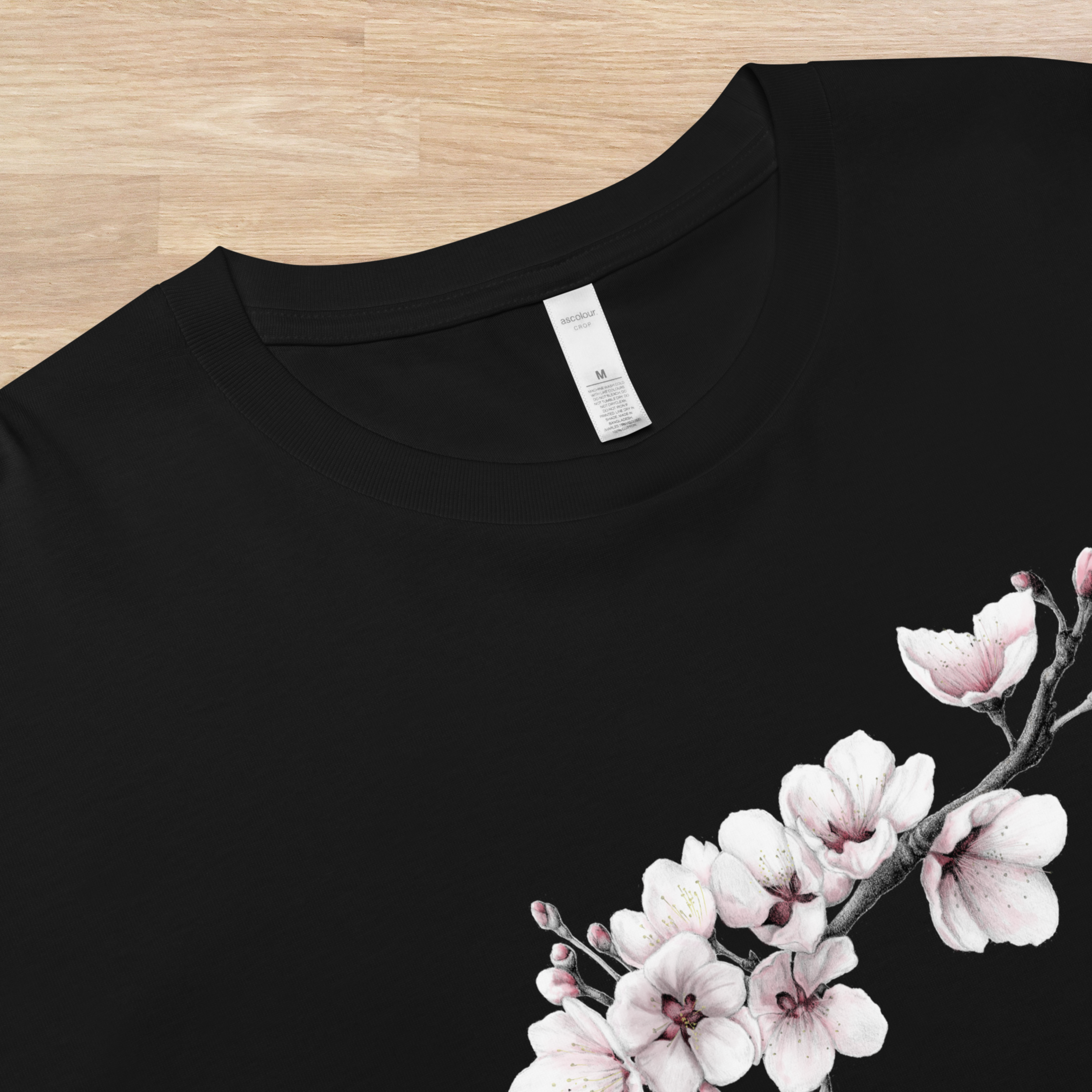 Magnolia In Bloom Crop Top