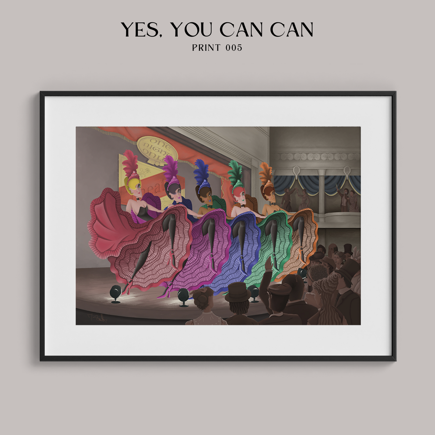 Yes You Can-Can | Print 005