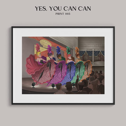Yes You Can-Can | Print 005