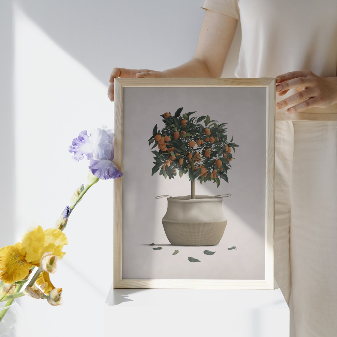 Kumquat May Art Print