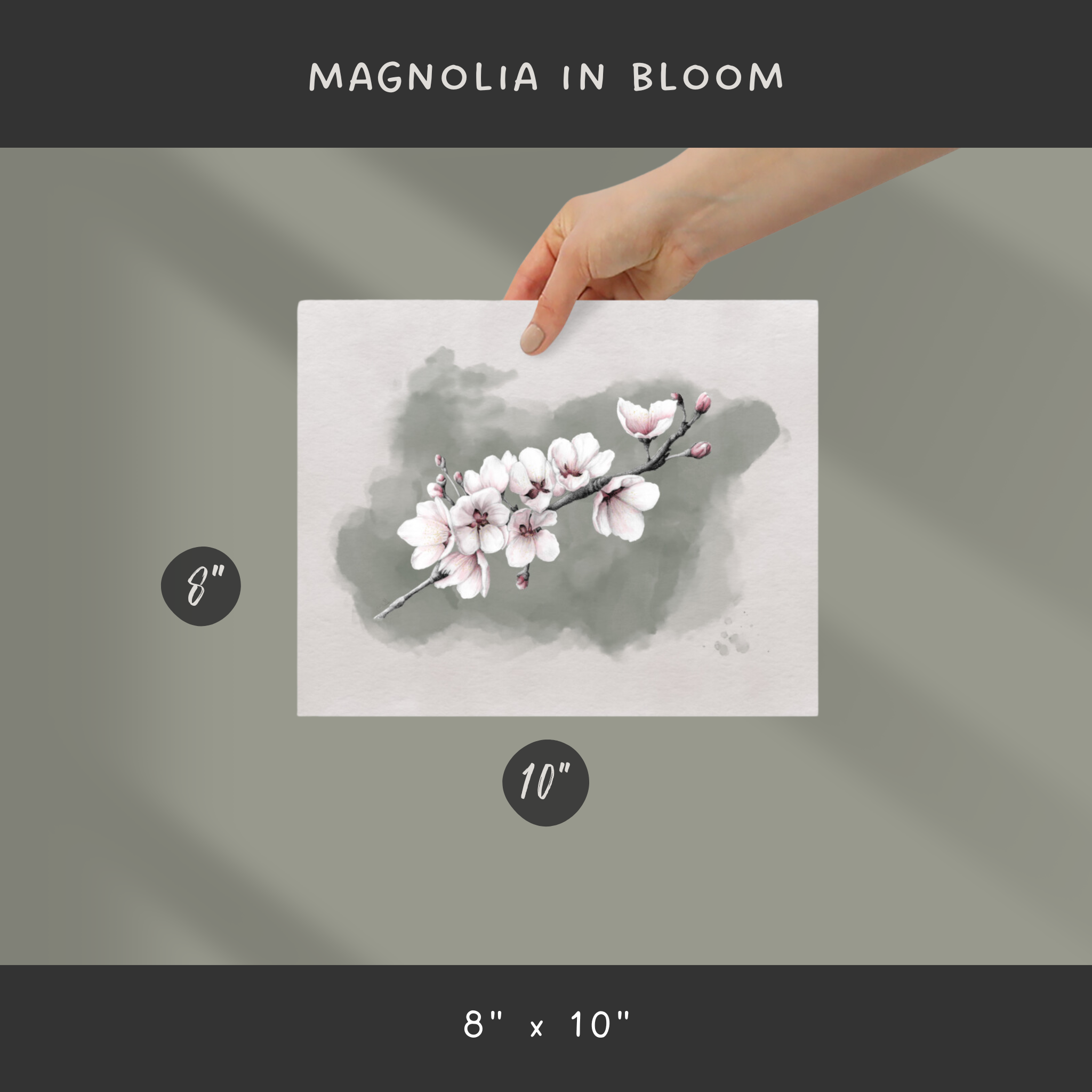 Magnolia In Bloom Art Print