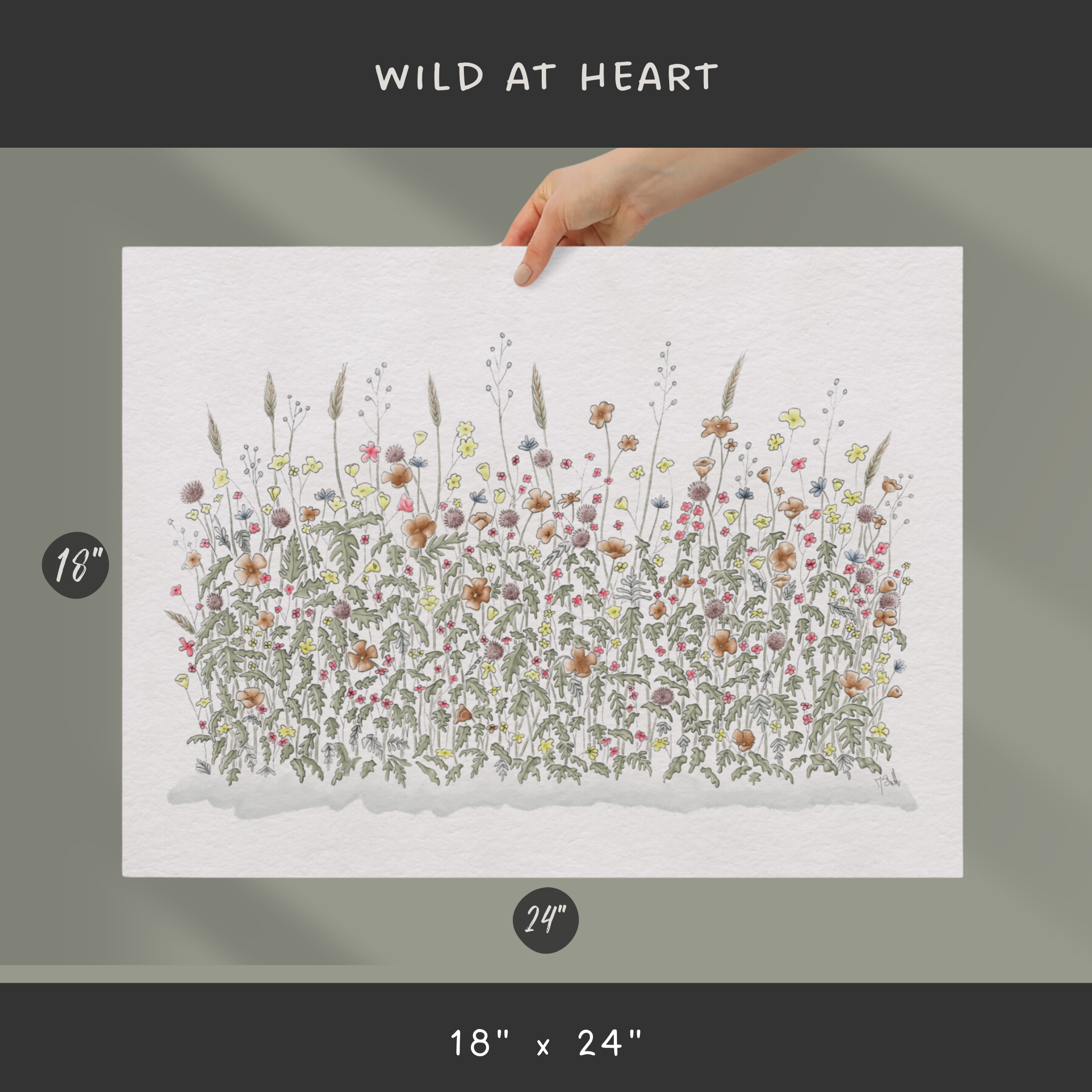 Wild At Heart Art Print