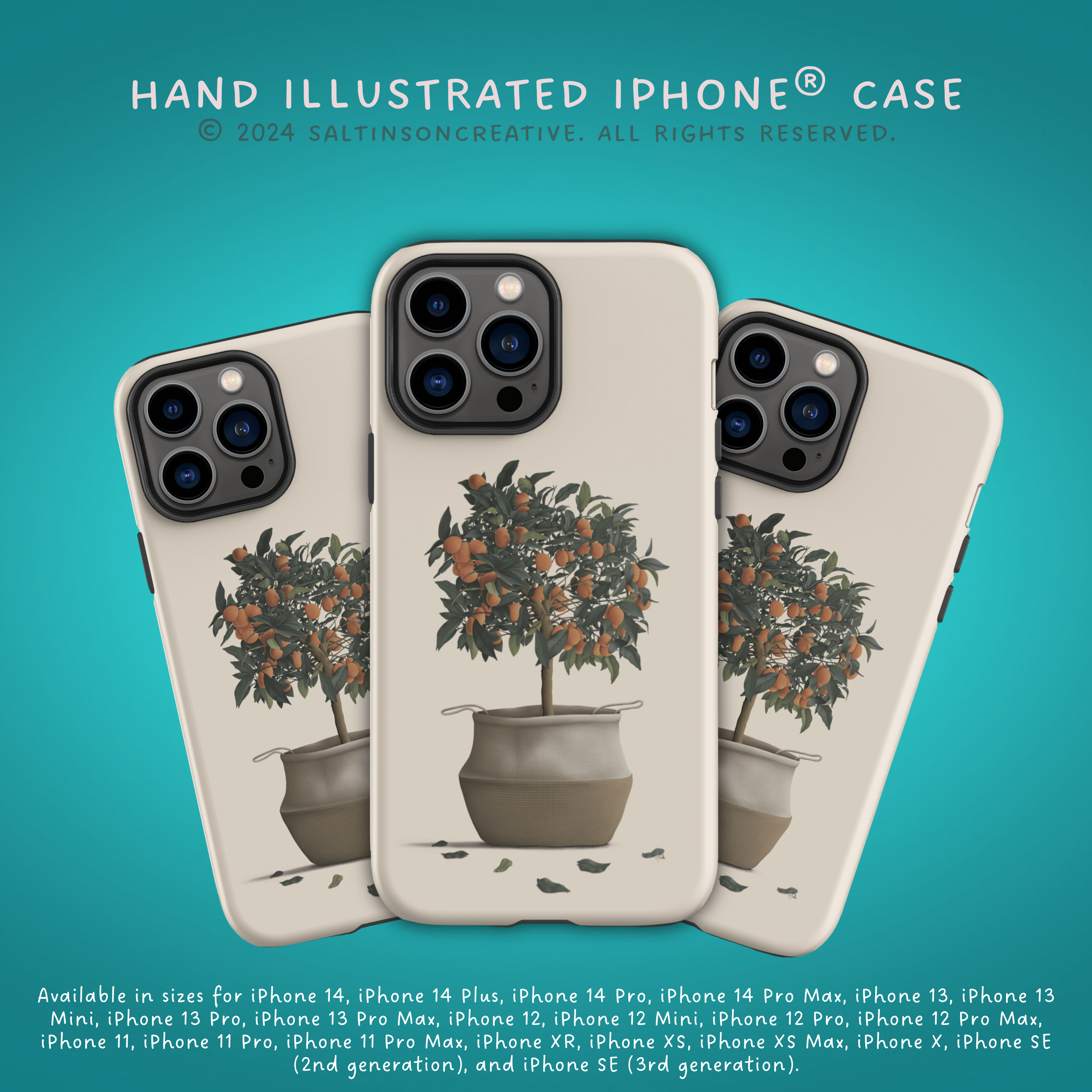 Kumquat May Tough Case for iPhone®