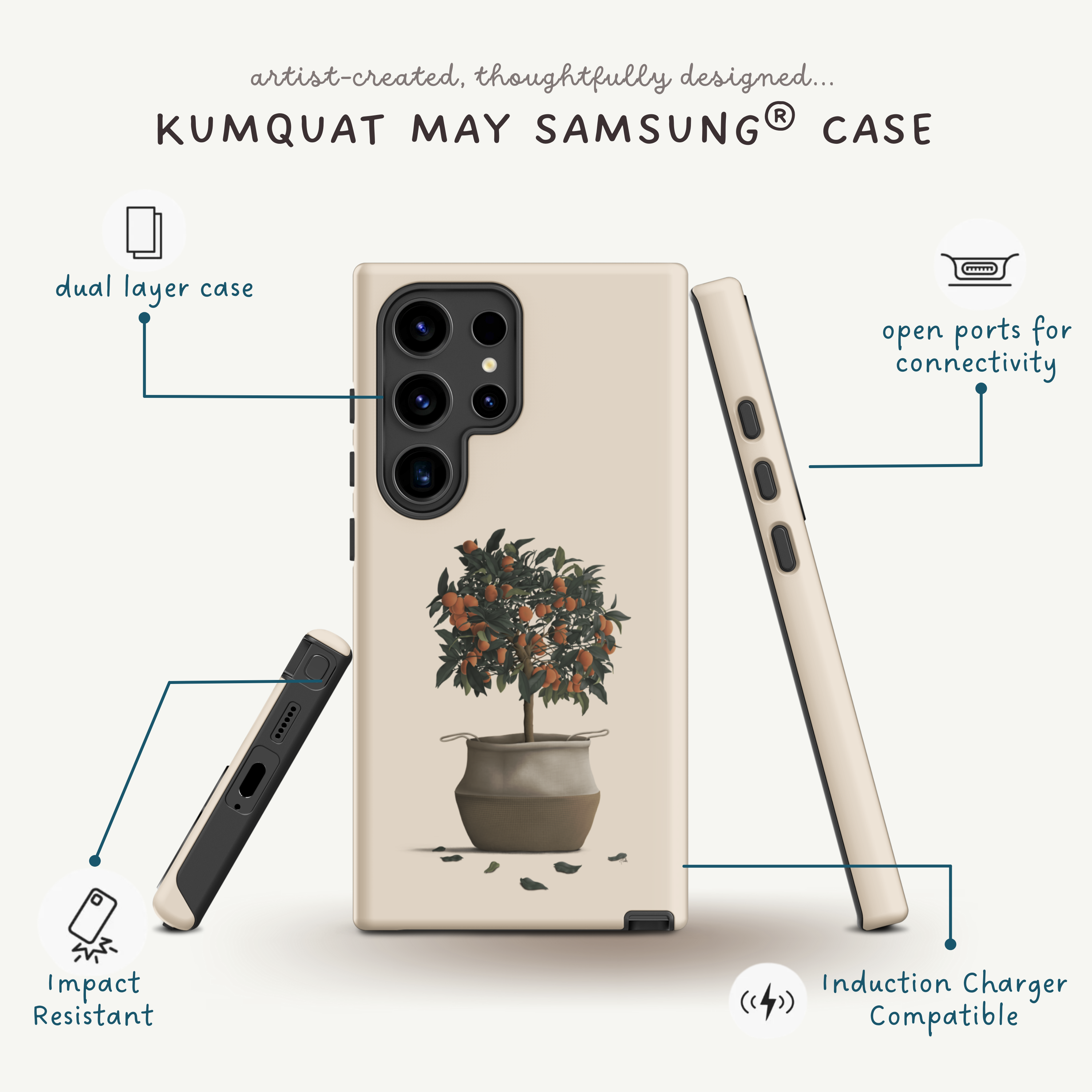 Kumquat May Tough Case for Samsung®