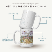 Get Ur Grub On 15 Oz Ceramic Mug